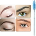 thumbnail image 3 of Eyelash Mascara Brushes, Superfine Fiber Multiple Uses Disposable Eyelash Eyebrow Brushes Reusable Soft Spiral Design for EyeLash Extension(blue), 3 of 5