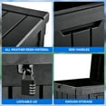 thumbnail image 4 of Dextrus Outdoor 51 Gallon Resin Deck Box, Black, 4 of 5