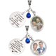 thumbnail image 1 of 2 piezas de dijes de foto para ramo de novia, dije de ramo para novia, joyería de plata, colgante de ramo de novia para boda, 1 of 7