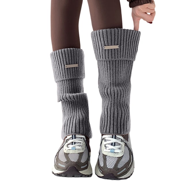 TINZ Chaussettes d'Hiver pour Femmes Chaudes et Confortables, Collants Filet, Bottes Ringleader, Bas Genoux Transparents pour Femmes