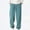 (Casual 47)Sky Blue, variant on Fashion Pants for Men Casual Trousers Summer Solid Color Tight Waist Drawstring Button Sports Full Length Pants