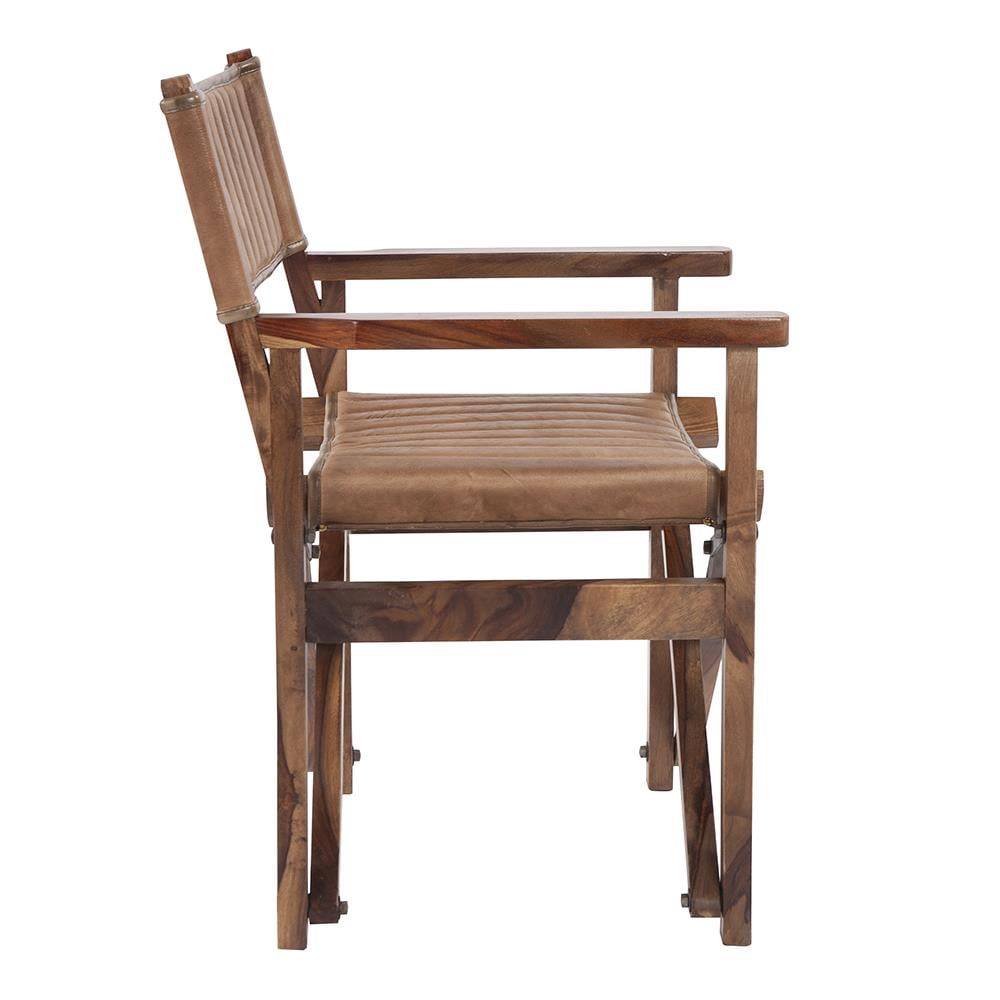 Tyler Dillon Taymor Genuine Leather Director's Chair