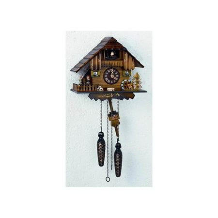 Cuckoo Clock 1 Day Chalet - Black Forest Musical Cuckoo Clock