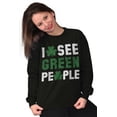 thumbnail image 4 of Funny Saint Patrick's Day Irish Pride Sweatshirt for Men or Women Brisco Brands M, 4 of 5