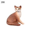 thumbnail image 2 of PENGXIANG PENGXIANG Figurine de Chat Miniature Simulation Modèle Statue Ornements pour la Maison Jouet pour Enfants, 2 of 8