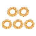 thumbnail image 3 of Lubelski 5Pcs Massage Circles Round Smell-less Long-term Use Kill Time Flexibility Relieve Stress Metal Mini Spring Anti-Stress Rings Daily Accessories, 3 of 8
