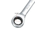 thumbnail image 3 of Unique Bargains 11/16" Ratcheting Combination Wrench SAE 72 Teeth 12 Point Ratchet Box Ended Spanner Tools, Cr-V, 3 of 5
