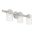 thumbnail image 4 of 17233-91 Livex Lighting Munich - 3 Light Bath Vanity In Contemporary Style-8.5 Inches Tall and 22.5 Inches Wide-Brushed Nickel Finish, 4 of 13