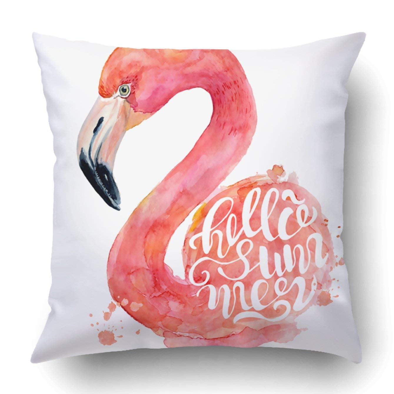 Animal Collection Bird Horse Flamingo Cushion Cover Home Decor Throw Pillow Case 