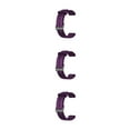 thumbnail image 4 of Transemion Bracelet Sport Bracelet Intelligent TPU pour Mi Watch Violet Profond 3Ensemble, 4 of 6