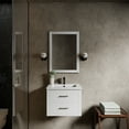 thumbnail image 2 of Castor 24 in W White Single Bath Vanity and Acrylic Top, 2 of 10