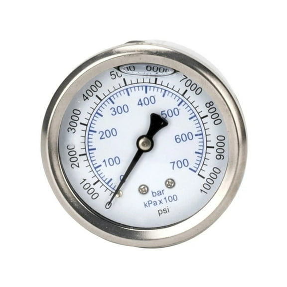 51BD High Stability Pressure Washer Pressure Gauges Water Pressure Gauges 10000psi ,Corrosion Resistance