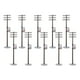 thumbnail image 2 of Mini postes de plástico desmontables para líneas eléctricas, 10 unidades, para maquetas de trenes, escala 1:100 8cm, 2 of 8