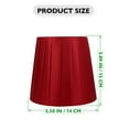 thumbnail image 2 of 1pc Exquisite Lampshade Ornament Floor Lamp Cloth Craft Lamp Cover Decor, 2 of 8