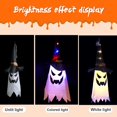 thumbnail image 3 of 6.6ft Hanging Wizard Hat Lamp String Luminous Wizard Hat Halloween Light IP44 Waterproof Luminous Wizard Hat Halloween Light for Outdoor Halloween Decoration, 3 of 6
