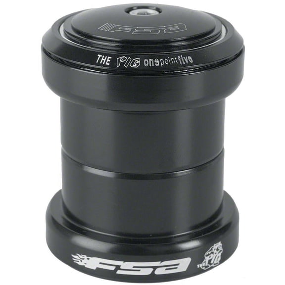 FSA Big Fat Pig 1.5" Threadless Headset, Black