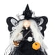 thumbnail image 2 of Muñeca Bruja Halloween Con Escoba Adorno (ala Mariposa) Color, 2 of 7