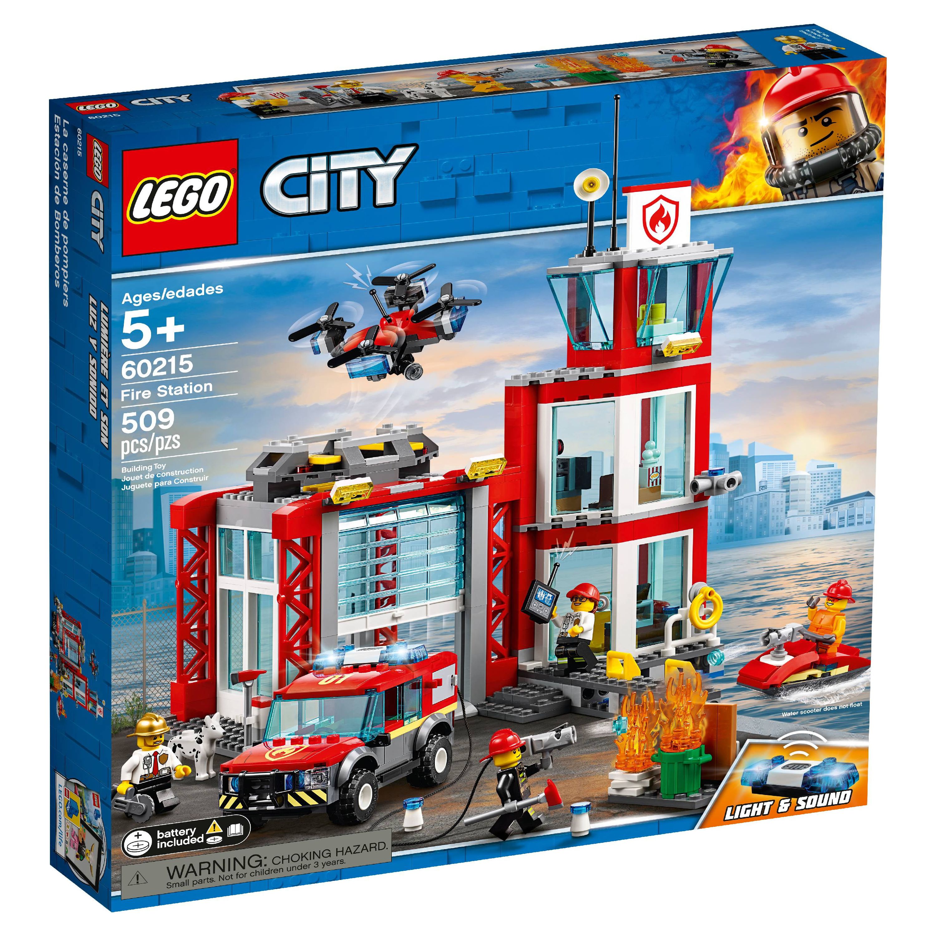LEGO City Fire Fire Station 60215 Building Set (509 Pieces) - image 5 of 8