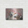 thumbnail image 3 of Luxe Metal Art 'Flower Crown Pit Bull 3' by Furbaby Affiliates, Metal Wall Art, 24"x16", 3 of 8