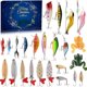thumbnail image 1 of 2024 Advent Calendar For Anglers: 24 Day Surprise Box Of Fishing Lures For Men, Teens, Dads, Friends And Grandpas - The Ultimate Christmas Gift For An, 1 of 3