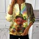 thumbnail image 1 of TaTaai Women's St. Patrick's Day Print Loose Round Neck Sweatshirt Casual Long Sleeve Pullover Top Soft for Daily Streetwear Office Home Spring Fall Winter Gift, 1 of 5