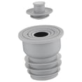 thumbnail image 2 of veasfak Kitchen Bathroom Drain Pipe Sewer Seal Sealing Plug, Multi Layer Thread and 35-40mm Gray, 2 of 9