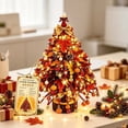 thumbnail image 4 of PYURTEP DIY Beaded Christmas Tree Kit, Winter 3D Bead Holiday Craft Set for Adults, Creative Handmade Small Christmas Tree for Holiday Gift, 4 of 5