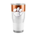 thumbnail image 1 of Logo Chair 123-S30T-11 Gobelet en Acier Inoxydable 30 oz NCAA Clemson Tigers à Blocs de Couleur, 1 of 1