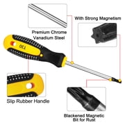 Tonsiki 12pcs Security Torx Screwdriver Set, 6 Point Star Screwdriver Set, Magnetic Torque Screwdriver, Precision T5 T8 T15 T25 T30 Torx Screwdriver