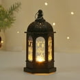 thumbnail image 1 of Ramadan Lantern Decoration Plastic LED Eid Mubarak Lamp Exquisite Battery Powered Ramadan Festival Table Light Home Festival Decoration Gift for Children Home Tabletop Decor, 1 of 8