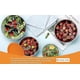 thumbnail image 2 of Chef Mixing Bowl with Sealing Lid, 6-Piece Stainless Steel Metal Bowl with Measurement Marks and Colorful Non-Slip Bottom Sizes 7, 3.5, 2.5, 2.0, 2 of 5