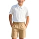 thumbnail image 2 of Odeerbi Niños 3 Piezas Caballero Traje Formal Preppy Traje Manga Corta Camisa de Vestido + Traje Pantalones Cortos + Corbata Colegial Conjunto de Uniforme, 2 of 9