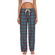 thumbnail image 1 of ShomPort Plaid Pajama Pants Casual Wide Leg Plaid Pants Comfy Lounge Sleep Pjs Pants with Drawstring and Pockets, 1 of 8