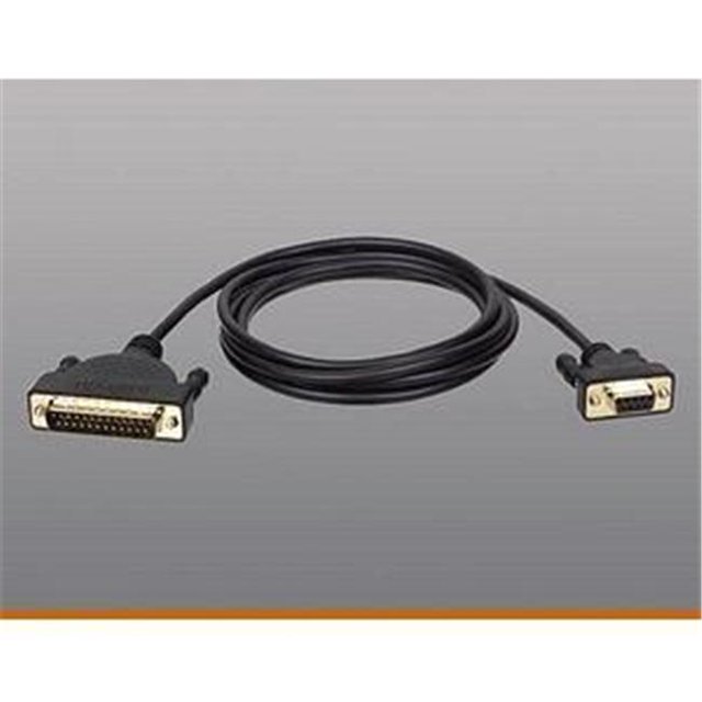 AT-Serial Modem Cable 6ft 1 x D-Sub DB-9 1 x DB-25 Modem Cable