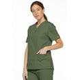 thumbnail image 4 of Dickies EDS Signature Scrubs Top for Women V-Neck 86706, 4 of 7
