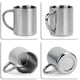 thumbnail image 4 of Taza de doble pared de acero inoxidable para estudiantes, vaso de viaje, taza de té y café Sywqhk Libre de BPA, 4 of 6