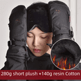 thumbnail image 3 of Guantes de esquí para hombres y mujeres, deportes de invierno al aire libre, a prueba de viento, impermeables, cálidos, individuales y dobles, bolsa para dedos y manos congestionadas, 3 of 6