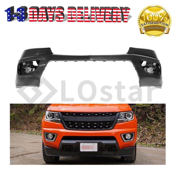 Front Bumper Cover Primed 23484644 For 2015-2020 Chevy Colorado 2.5L 2.8L 3.6L