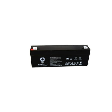 SPS Brand 12V 2.3 Ah Replacement Battery  for Novametrix PULSE OXIMETER 800 (1