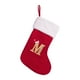 thumbnail image 2 of Candy Gift Bag Christmas Stocking Embroidered Letter Knitted Wool Hosiery,Children's Gift Bag,Portable Foldable,Adjustable Design,High-Quality Wool Fabric,Perfect for Bedroom Decor,Knitted Hosiery, 2 of 9