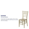 thumbnail image 2 of 2 Pk. HERCULES Series Gold Resin Stacking Chiavari Chair, 2 of 9