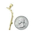 thumbnail image 3 of 14K Gold 3D Fishing Rod Pendant, 3 of 5