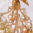 thumbnail image 3 of Mini árbol de Navidad Soporte de exhibición Artesanía Regalo Marco de hierro Bola de Navidad Decoración (Oro), 3 of 8