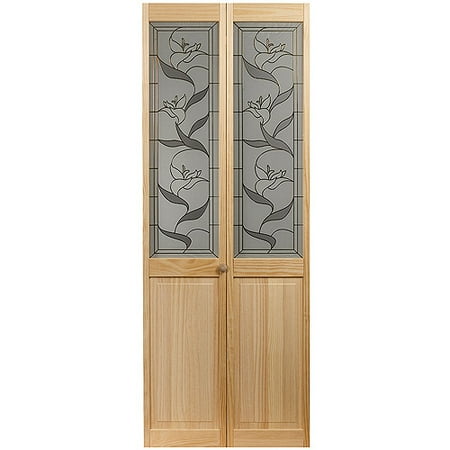 walmart door awc 507 lilies glass bifold door walmart walmart door awc 507 lilies glass bifold door walmart