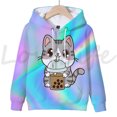 thumbnail image 3 of Sudadera con capucha de animales Boba Tea, sudadera con capucha de gato y zorro, sudadera con capucha Harajuku, sudaderas con capucha para niños, suéteres kawaii, sudaderas casuales, ropa para niños, 3 of 5