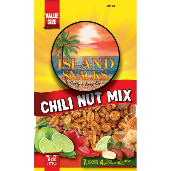 CHILI NUT MIX W/ LIME 6 OZ
