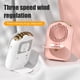 thumbnail image 2 of De Cuello Silencioso Con Carga Usb Con Espejo De Maquillaje Ventilador De Cuello Colgante 3 Velocidad De Viento Ajustable Mini Ventilador De Mano Para Caminar Pesca Fitness Noticed HA047703-01, 2 of 6