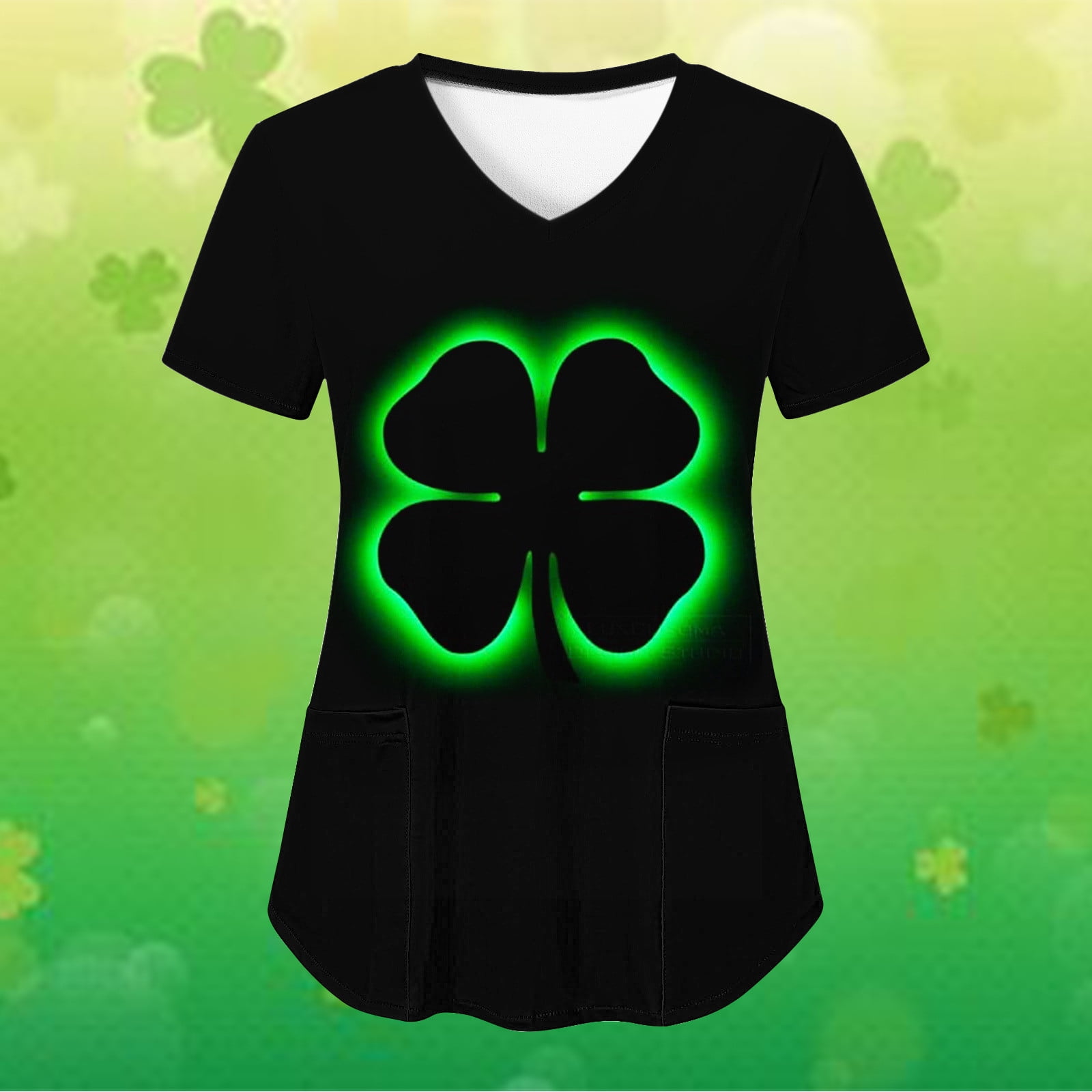 saint patricks day scrubs