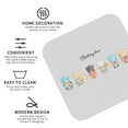 thumbnail image 4 of Balery 6 Pcs Little Chef Gnomeleather Coasters Set, Drink Table Cup Coasters For Living Room Kitchen Coffee Decor, 4 of 9