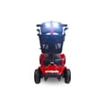 thumbnail image 3 of Deluxe Portable Electric Mobility Scooter, Easy Collapsible 300lbs Weight Capacity Travel Scooter - RED, 3 of 6